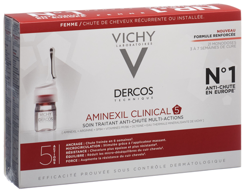 VICHY Dercos Aminexil Clinical 5 Frauen 21 x 6 ml