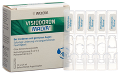 VISIODORON MALVA Gtt Opht 20 Monodos 0.4 ml