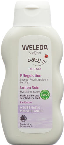 WELEDA BABY Derma Weisse Malve Pflegelotion 200 ml