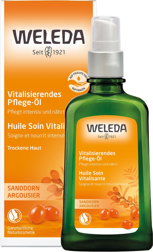 WELEDA Sanddorn Pflege-l Glasfl 100 ml