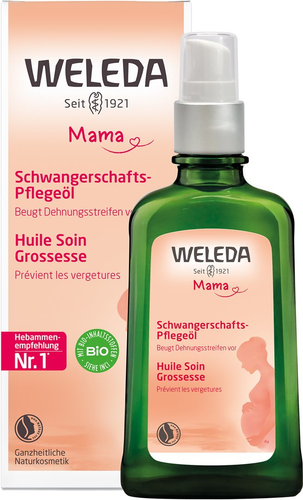 WELEDA Schwangerschafts-Pflegel Glasfl 100 ml