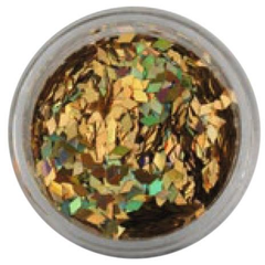 Konfetti Rhombus  Gold