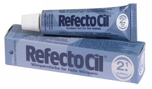 RefectoCil  Augenbrauen- und Wimpernfarbe (2.1 - tiefblau 15 ml) - MUST-HAVE 2021!