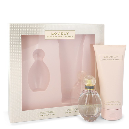 Lovely by Sarah Jessica Parker Gift Set -- 1.7 oz Eau de Parfum Spray + 6.7 oz Body Lotion