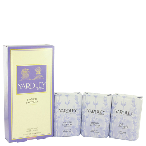 English Lavender by Yardley London 3 x 104 ml Soap 104 ml