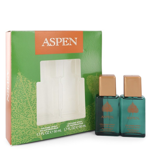ASPEN by Coty Gift Set -- Two 1.7 oz Cologne Sprays