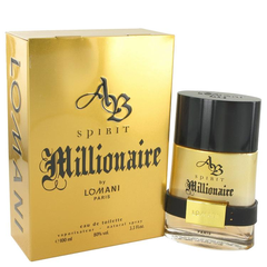 Spirit Millionaire by Lomani Eau de Toilette Spray 100 ml