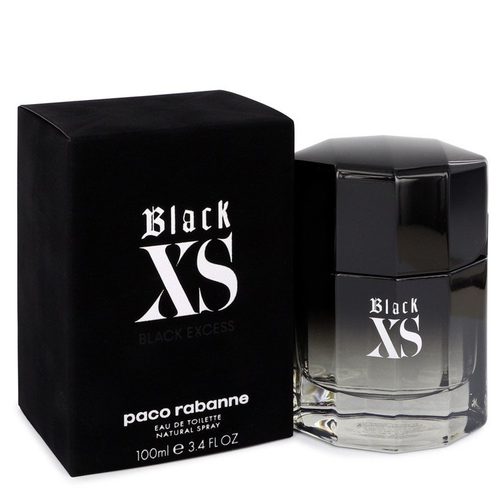 Black XS by Paco Rabanne Eau de Toilette Spray (2018 Neue Verpackung) 100 ml