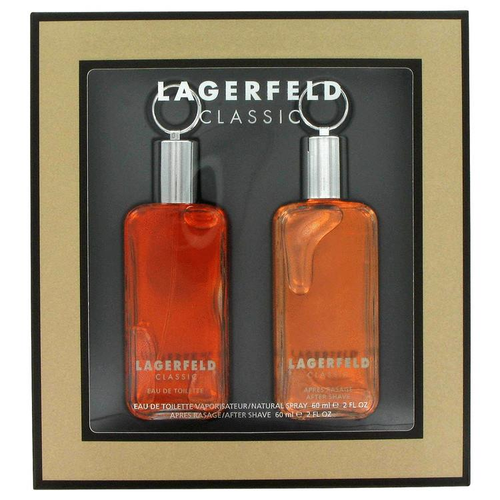 LAGERFELD by Karl Lagerfeld Gift Set -- 2 oz Eau de Toilette Spray + 2 oz After Shave