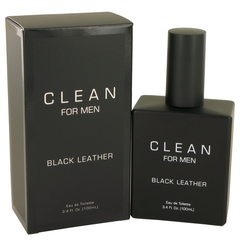 Clean Black Leather by Clean Gift Set -- 3.4 oz Eau de...