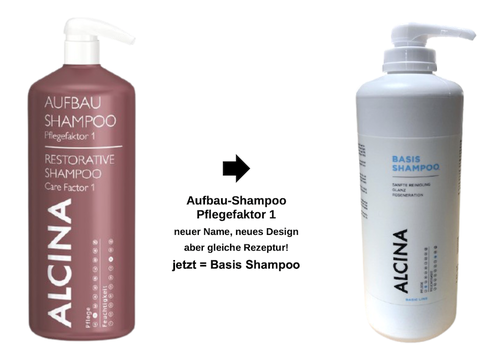 Alcina Aufbau-Shampoo Pflegefaktor 1 1250 ml