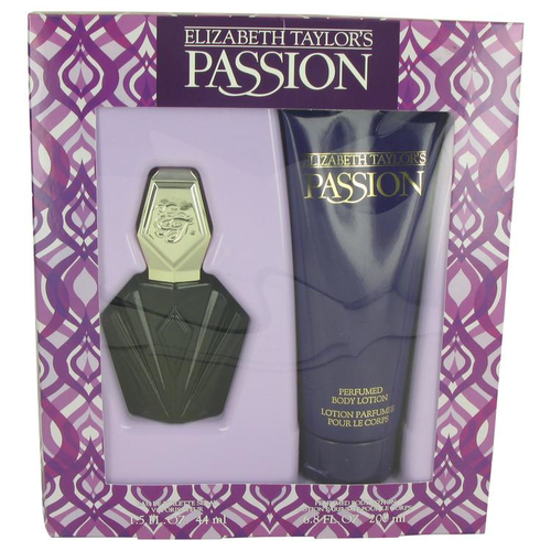 PASSION by Elizabeth Taylor Gift Set -- 1.5 oz Eau de Toilette Spray + 6.8 oz  Body Lotion