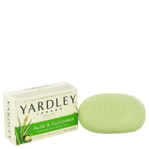 Yardley London Soaps by Yardley London Aloe & Cucumber Naturally Moisturizing Bath Bar 126 ml