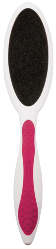 Herba Doppelfussfeile, grob und fein, Softtouch, pink