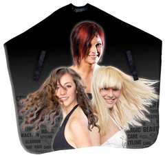 Kabinettumhang "3Ladies"  Nylon 135 x 150 cm