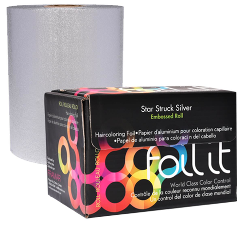 Framar Embossed Roll Star Struck Silver- 320 ft (97.5m)