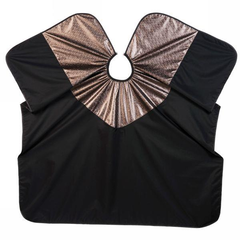 Kabinettumhang Square  Schwarz-Bronze 130 x 140 cm