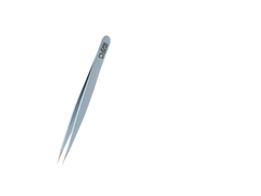 Rubis Pinzette spitz, hellblau, Inox