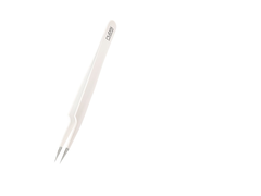 Rubis Wimpern Pinzette spitz, weiss