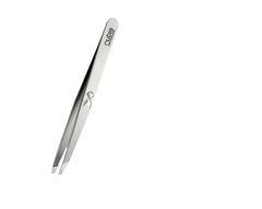 Rubis Pinzette Brustkrebsschlaufe schräg, Inox