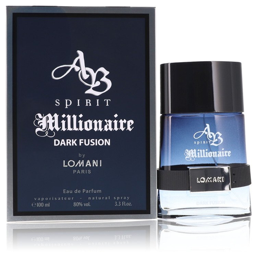 Spirit Millionaire Dark Fusion by Lomani Eau de Parfum Spray 100 ml