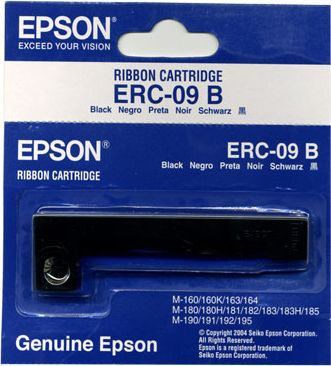 EPSON Farbband Nylon schwarz S015354 ERC 09, HX 20 4 mm x 0,205 m
