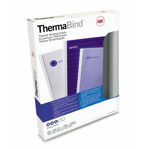 GBC Thermo-Bindemappen 1,5mm A5 IB370410 weiss 100 Stck