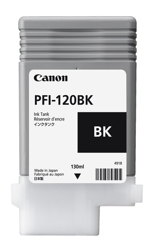 CANON Tintenpatrone black PFI-120BK iPF TM 200/305 130ml