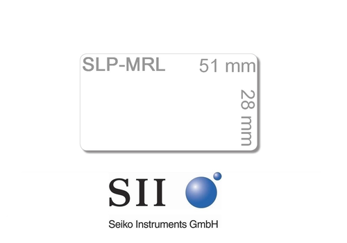 SEIKO Etiketten weiss perm. 28x51mm SLP-MRL SLP-200 220 Stk. je 2 Rollen
