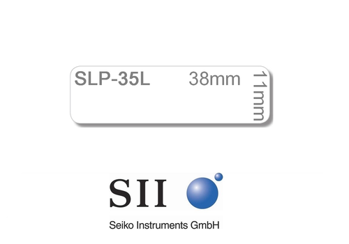 SEIKO DIA-Etiketten weiss 11x38mm SLP-35L SLP 300 Stück