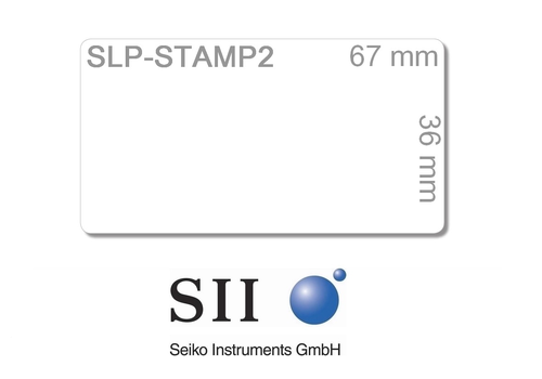 SEIKO Etiketten weiss 36x67mm SLPSTAMP2 310 Stk je 2 Rollen