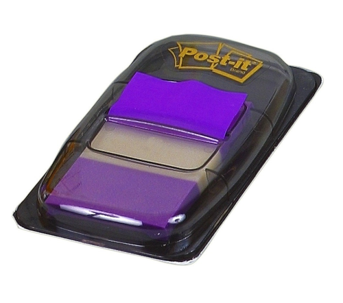 POST-IT Index Tabs 25.4x43.2mm 680-8 violett/50 Tabs