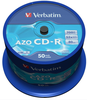 VERBATIM CD-R Spindle 80MIN/700MB 43343 52x 50 Pcs