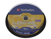 VERBATIM DVD+RW Spindle 4.7GB 43488 4x 10 Pcs