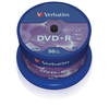 VERBATIM DVD+R Spindle 4.7GB 43550 1-16x 50 Pcs