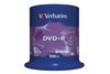 VERBATIM DVD+R Spindle 4.7GB 43551 1-16x 100 Pcs