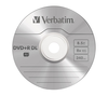 VERBATIM DVD+R Spindle 8.5GB 43666 8x DL Matt Silver 10 Pcs