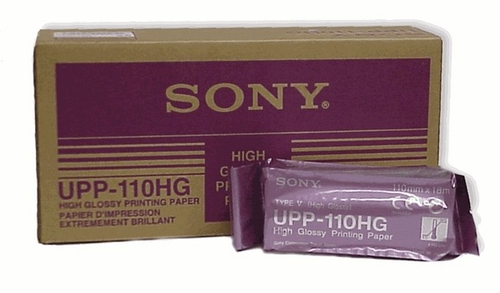 SONY Fotopapier Thermo 110mmx18m UPP-110HG glossy, 240 prints
