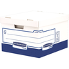 FELLOWES Archivbox Basic Heavy Duty 4461601 weiss/blau 38x28.7x43 cm