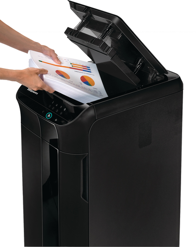 FELLOWES Aktenvernichter AutoMax 350C 4964401 P-4, 68lt