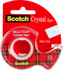 SCOTCH Crystal Tape 19mmx7.5m 6-1975D kristallklar, auf Abroller