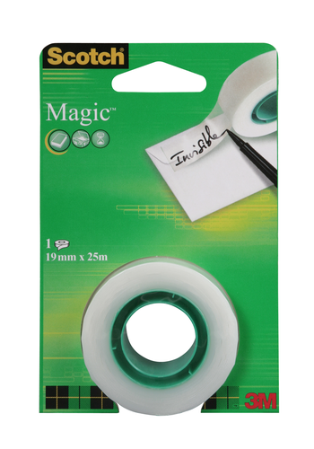 SCOTCH Magic Tape 810 19mmx25m 8-1925R transparent, Refill