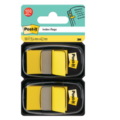 POST-IT Index Tabs 25,4x43,2mm 680-Y2 gelb/50 Tabs 2...