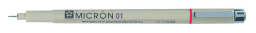 SAKURA Fineliner Pigma Micron 0,25mm XSDK0119 rot