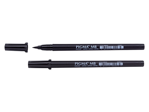 SAKURA Pigma Brush Pen M XFVKMB49 black