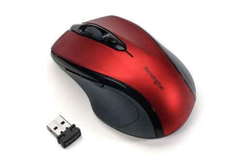 KENSINGTON Pro Fit Mouse K72422WW kabellose rubinrot