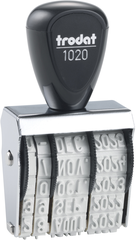 TRODAT Datumstempel 1020F 32×5mm F