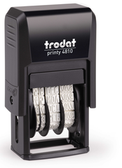 TRODAT Datumstempel D 4810D-EK-SC 3,8mm