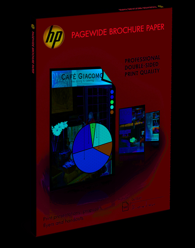 HP PageWide Paper 100 Blatt Z7S68A Glossy A3 FSC 160g