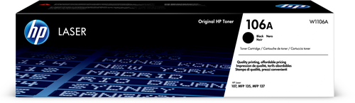 HP Toner-Modul 106A schwarz W1106A Laser 107w 1000 S.